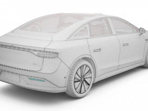 2024 LUXEED S7 With Interior 3D Model