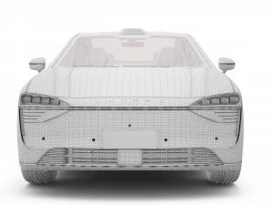 2024 LUXEED S7 With Interior 3D Model