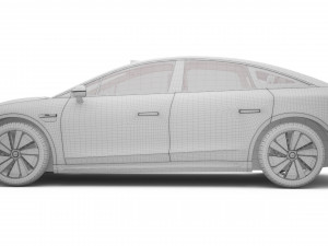 2024 LUXEED S7 With Interior 3Dモデル