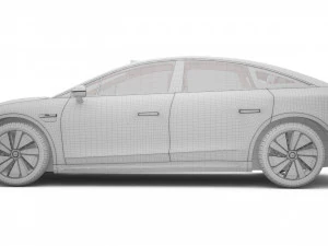 2024 LUXEED S7 With Interior 3D Model