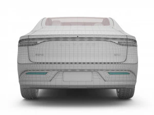 2024 LUXEED S7 With Interior 3D Model