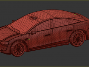 2024 LUXEED S7 With Interior 3Dモデル