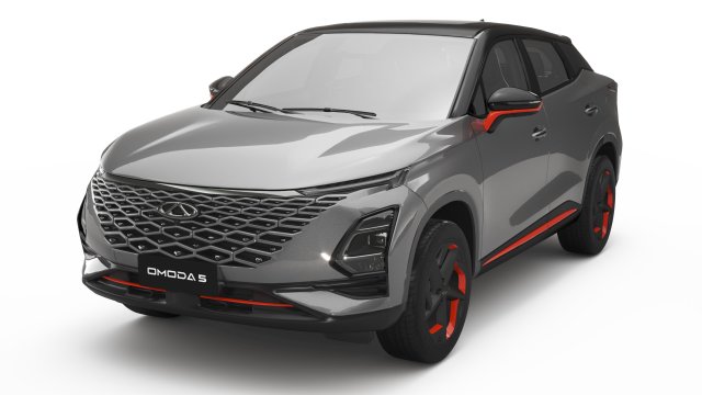 2024 Chery OMODA 5 Model 3D .c4d .max .obj .3ds .fbx .stl .blend 
