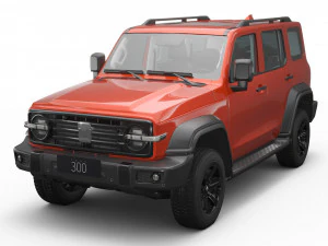 2024 GWM タンク 300 内装付き 3Dモデル