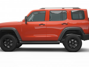 2024 GWM Tank 300 With Interior 3D Model