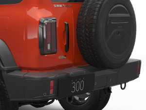 2024 GWM Tank 300 With Interior 3D Model