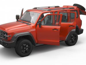 2024 GWM Tank 300 With Interior 3D Model