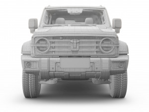 2024 GWM Tank 300 With Interior 3D Model