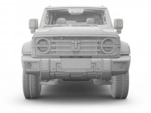 2024 GWM Tank 300 With Interior 3D Model