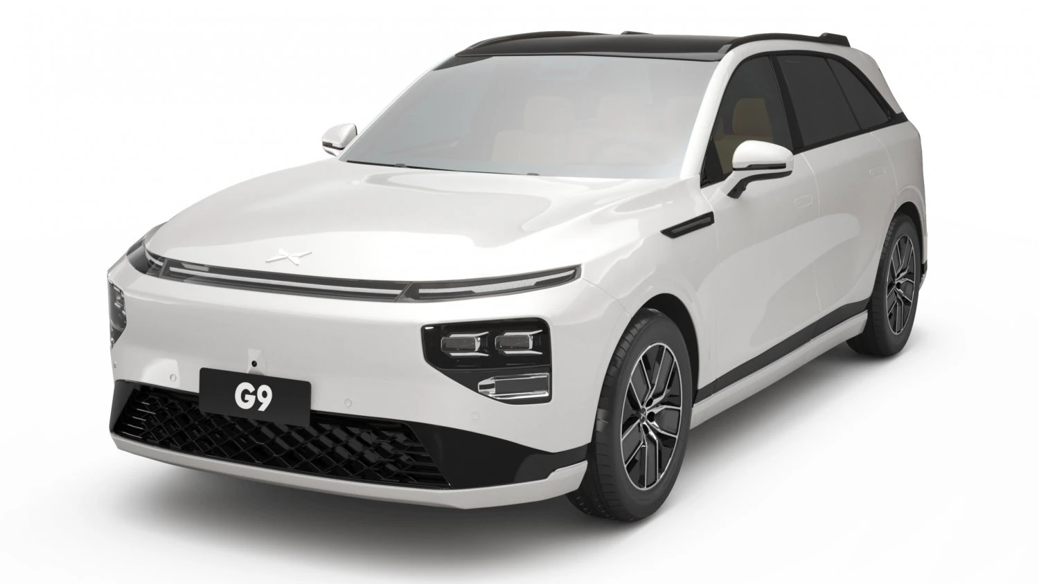 2024 Xpeng G9 3D Model .c4d .max .obj .3ds .fbx .stl .blend