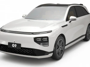 2024 Xpeng G9 3D Модель