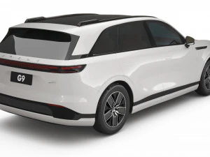 2024 Xpeng G9 3D Model