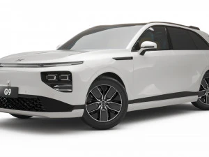 2024 Xpeng G9 3D Model