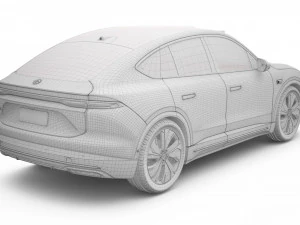 2024 NIO EC6 3D Model