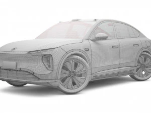 2024 NIO EC6 3D Model