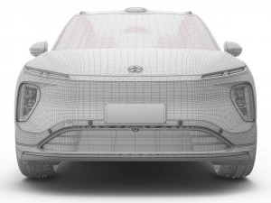 2024 NIO EC6 3D Model