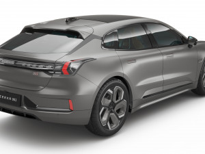 2023 Geely Zeekr 001 With Interior 3D Model