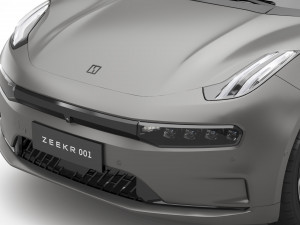2023 Geely Zeekr 001 With Interior 3D Model