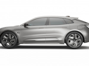 2023 Geely Zeekr 001 With Interior 3D Model