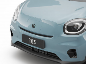 2024 Leapmotor T03 With Interior Model 3D