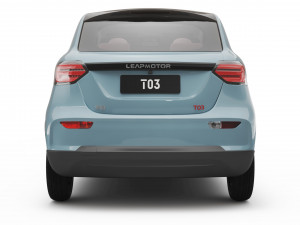 2024 Leapmotor T03 With Interior Model 3D