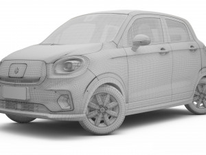 2024 Leapmotor T03 With Interior Model 3D