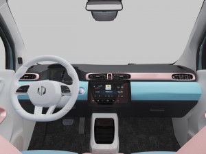 2024 Leapmotor T03 With Interior Model 3D