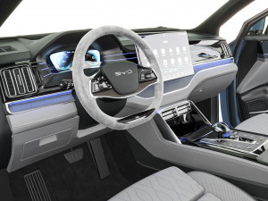 2024 BYD Tang EV With Interior Model 3D
