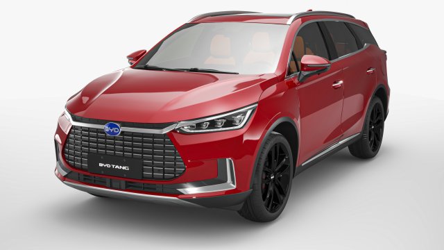 2024 BYD Tang With Interior Modèle 3D .c4d .max .obj .3ds .fbx .stl .blend 