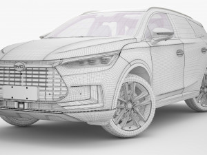 2024 BYD Tang With Interior Modèle 3D