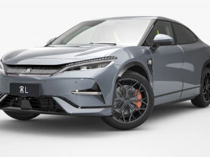 2024 BYD SONG L With Interior 3D Model