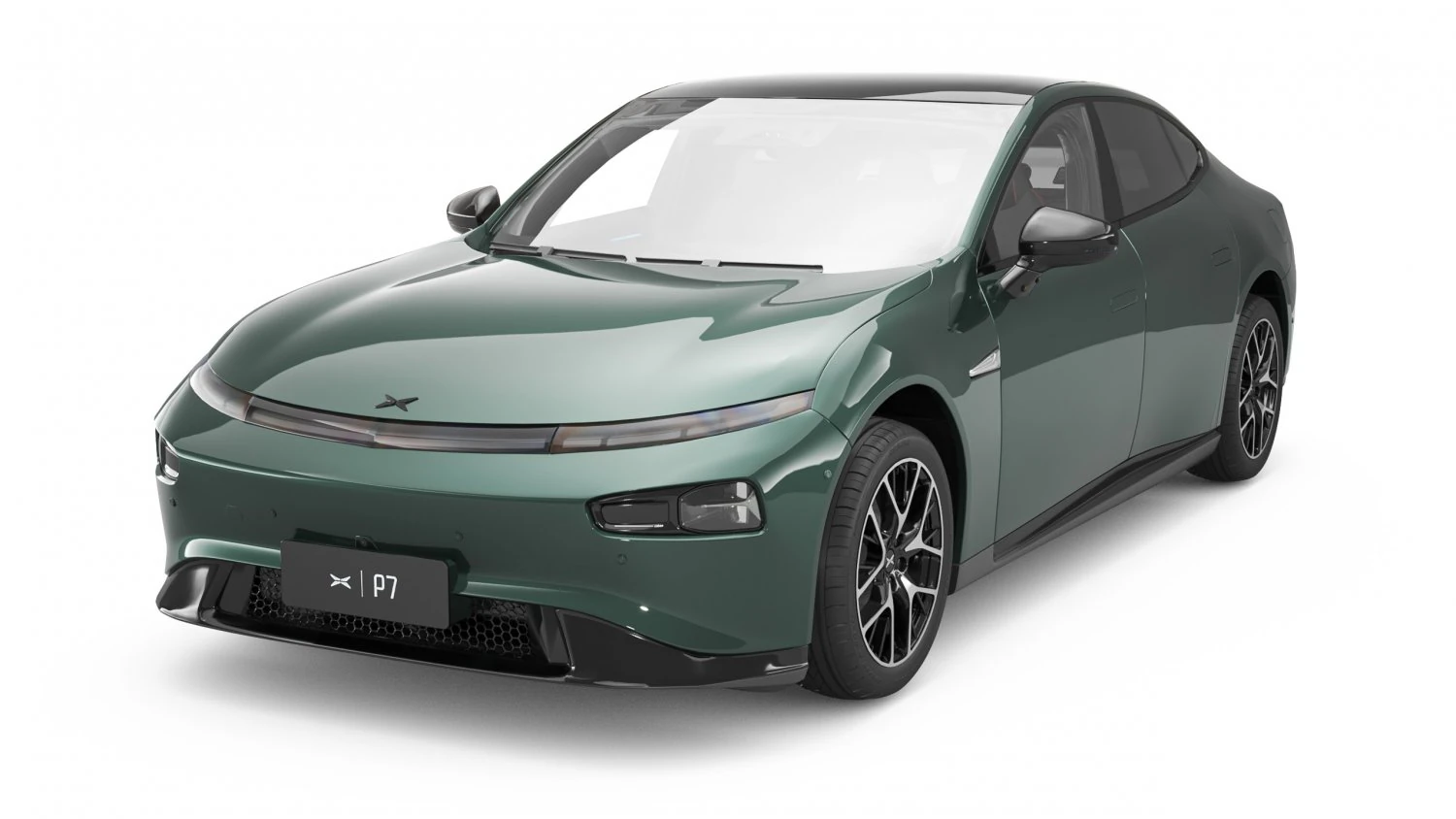 2024 Xpeng P7 With Interior 3D Model .c4d .max .obj .3ds .fbx .stl .blend