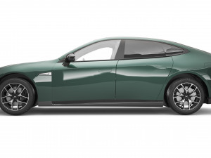 2024 Xpeng P7 With Interior 3D-Modell