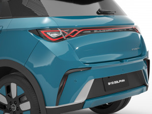 2024 BYD Dolphin With Interior 3Dモデル