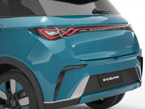 2024 BYD Dolphin With Interior 3D Model