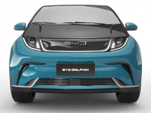 2024 BYD Dolphin With Interior 3D Model