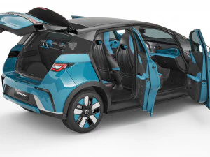 2024 BYD Dolphin With Interior 3D Model