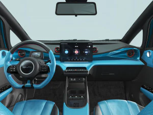2024 BYD Dolphin With Interior 3D Model