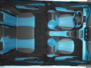2024 BYD Dolphin With Interior 3Dモデル