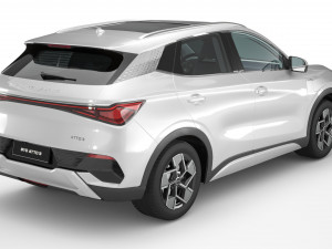 2024 BYD ATTO 3 With Interior Model 3D