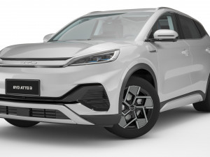 2024 BYD ATTO 3 With Interior Model 3D