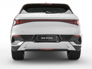 2024 BYD ATTO 3 With Interior Model 3D