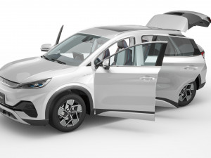 2024 BYD ATTO 3 With Interior Model 3D