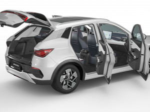 2024 BYD ATTO 3 With Interior Model 3D