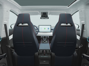 2024 BYD ATTO 3 With Interior Model 3D
