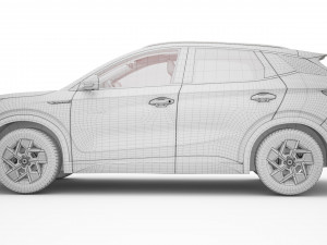 2024 BYD ATTO 3 With Interior Model 3D