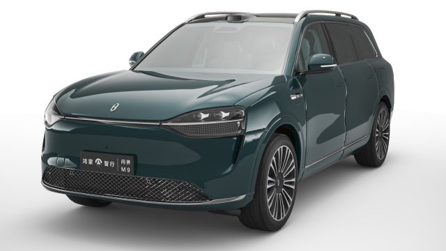 2024 Aito M9 With Interior Modelo 3D .c4d .max .obj .3ds .fbx .stl .blend 