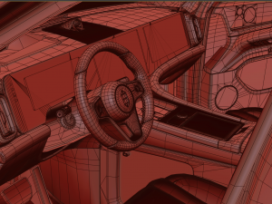 2024 Aito M9 With Interior Modelo 3D
