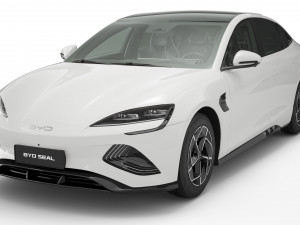 2024 BYD Seal With Interior 3Dモデル