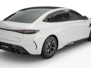 2024 BYD Seal With Interior Model 3D